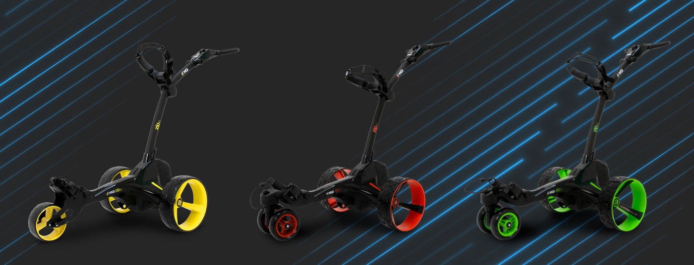 MGI Zip Series Electric Golf Buggies Banner Hillside Buggies