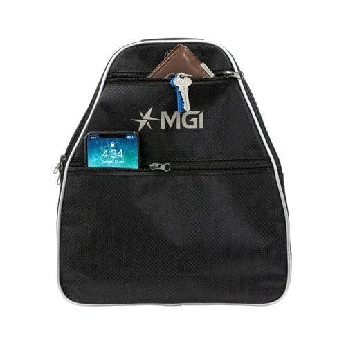 MGI zip cooler bag for electric golf buggies with wallet, keys, and phone in pockets