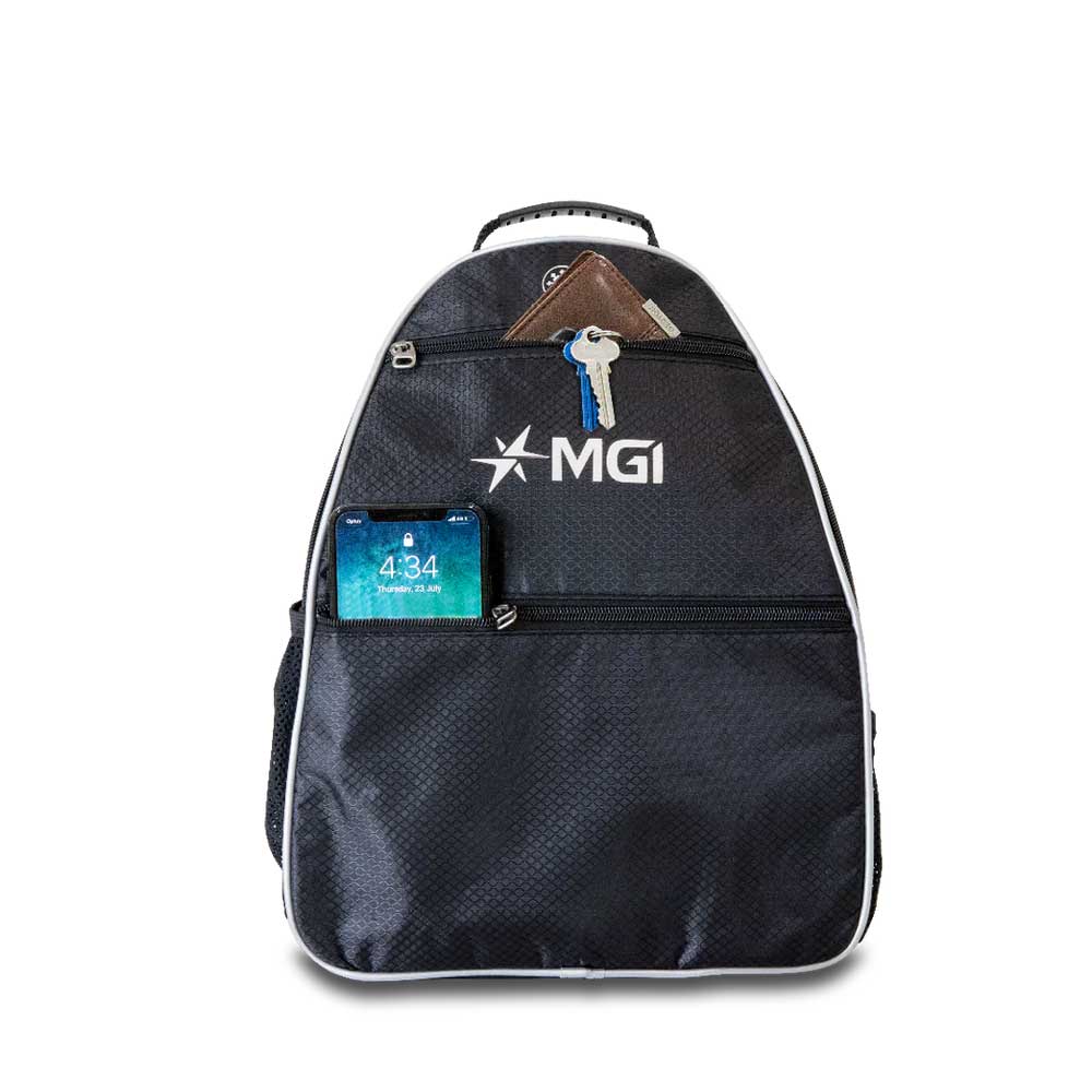 MGI Ai Cooler Bag XL holds up to 4kg of essentials on the MGI Ai Navigator GPS and Ai 500 electric golf buggies