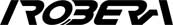 Robera Golf logo in black with modern icon, electric golf buggy brand