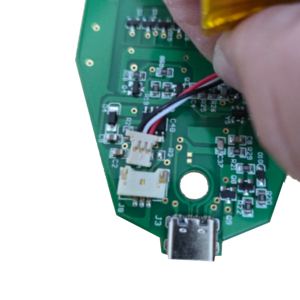 MGI uad Zip Navigator Remote Control Battery Plug Installation