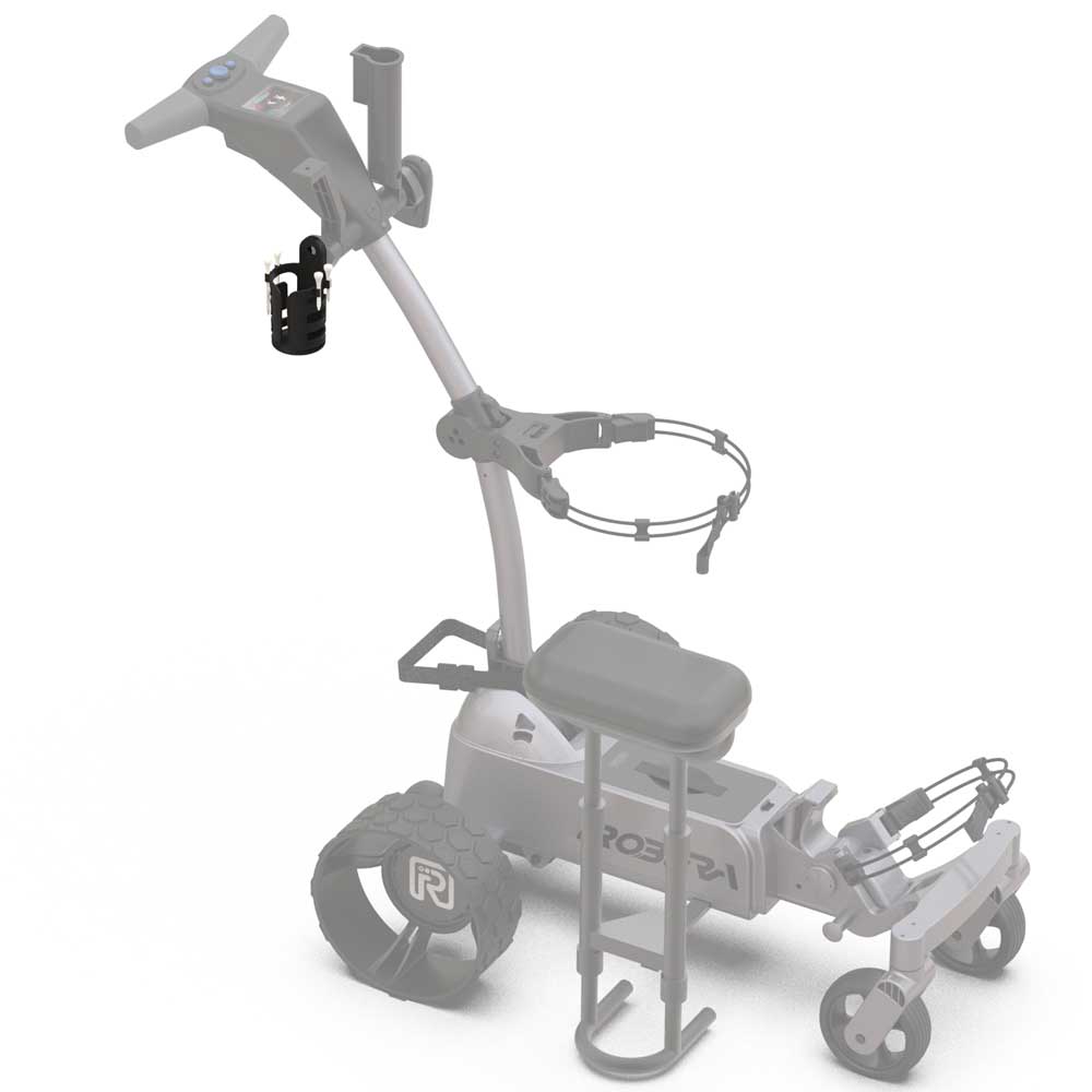 Robera Pro Follow Me Golf Buggy Drink Holder Attached