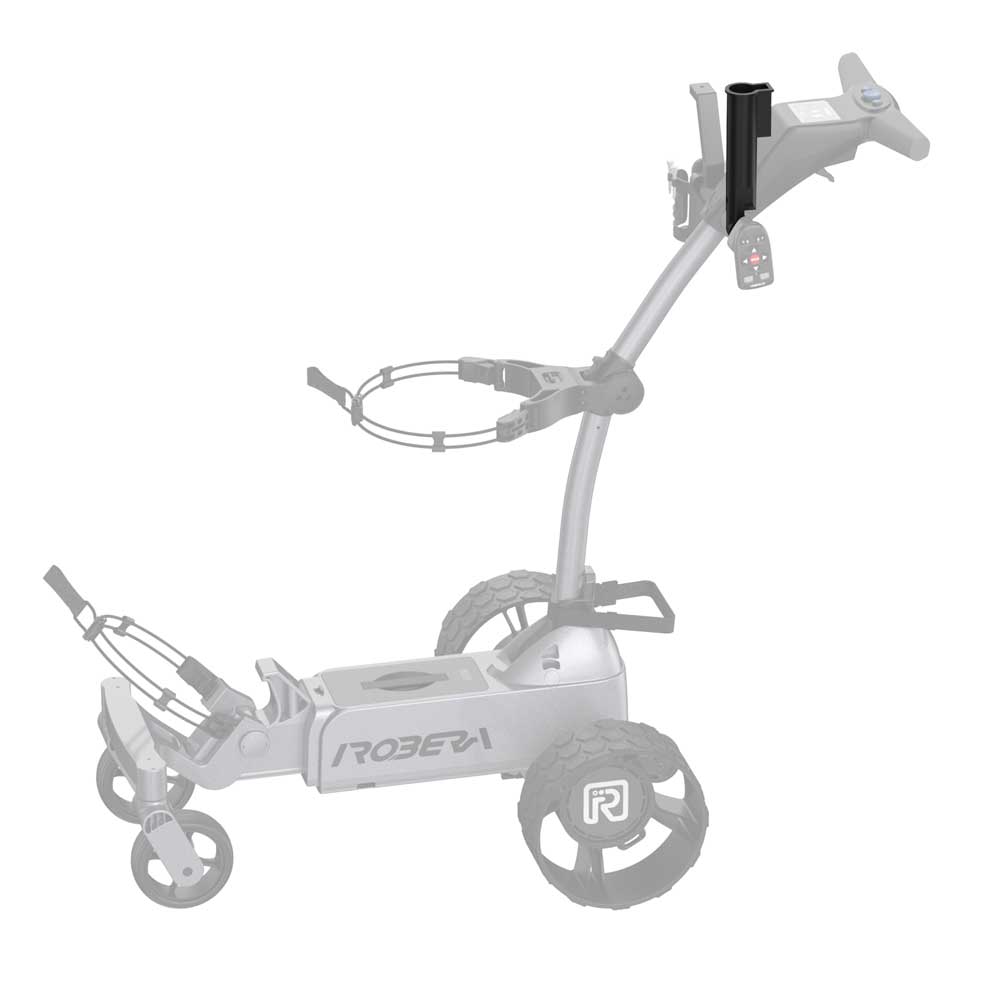 Robera Pro Follow Me Golf Buggy Umbrella Holder Attached