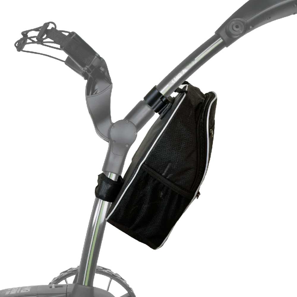 MGI Zip Cooler Bag XL fits perfectly on all MGI Zip electric golf buggies