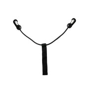 MGI golf buggy lower bag strap accessory with black hooks on white background