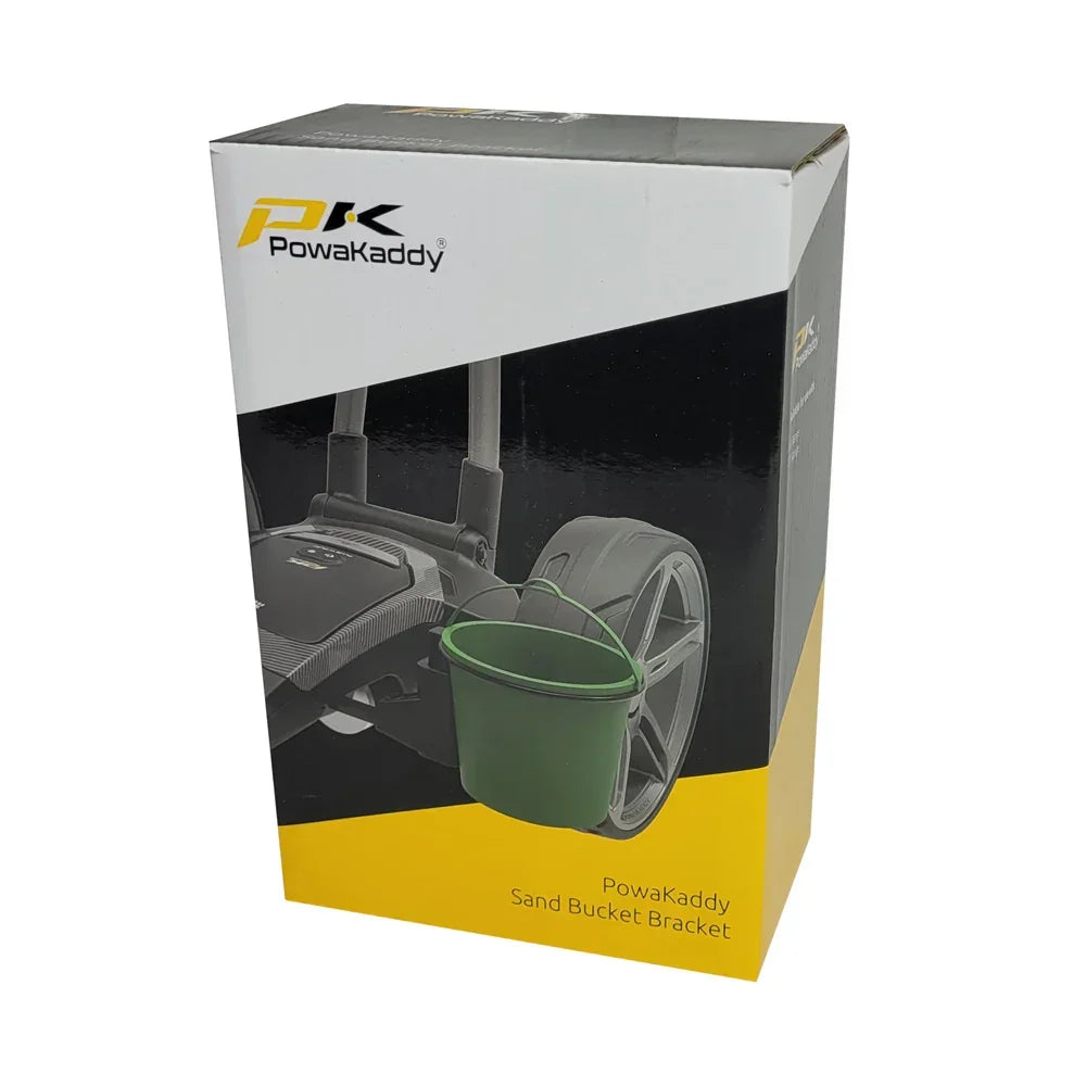 PowaKaddy sand bucket holder bracket box for golf buggy accessories FX and CT range