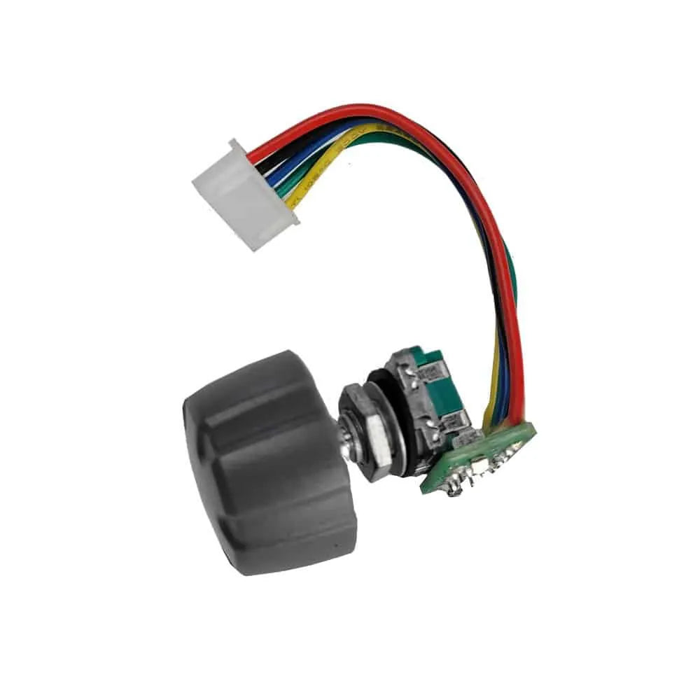 MGI electric golf buggy speed control switch with multicolored wires and connector